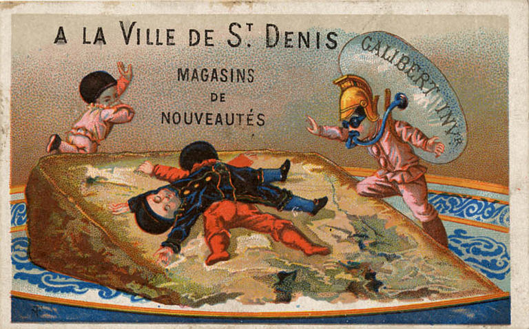 Enfants asphyxiés allongés sur une tranche de fromage, sauveteur avec un masque à oxygène (titre factice)