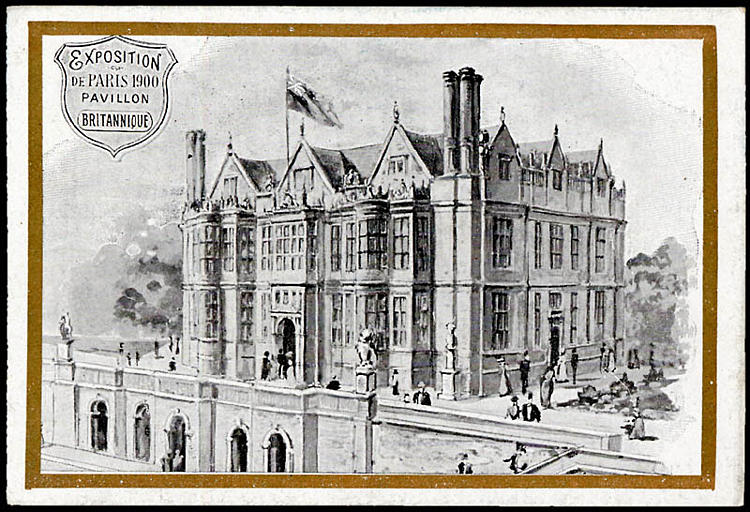 EXPOSITION universelle / DE PARIS 1900 / PAVILLON / BRITANNIQUE (titre inscrit)
