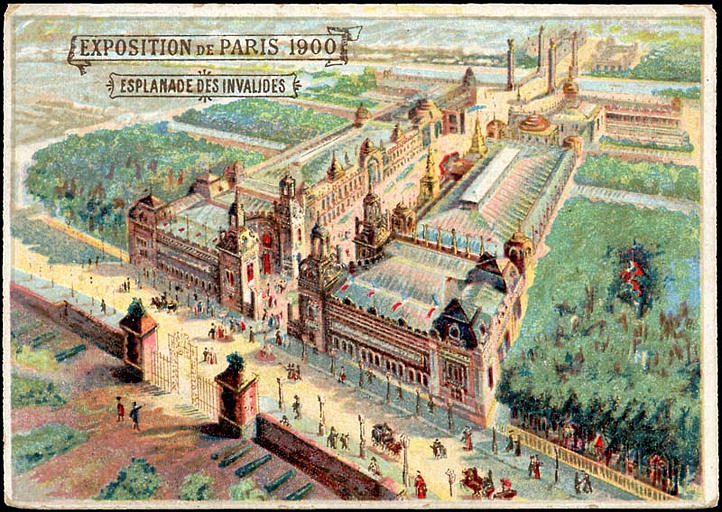 EXPOSITION Universelle DE PARIS 1900 / ESPLANADE DES INVALIDES (titre inscrit)