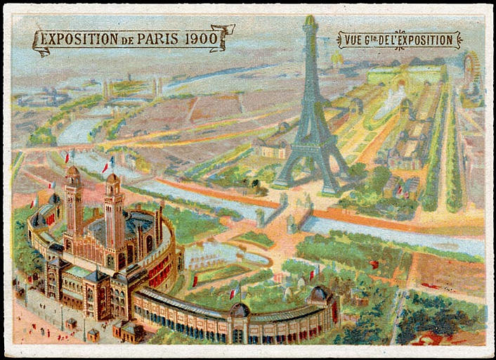 EXPOSITION Universelle DE PARIS 1900 / VUE DE L'EXPOSITION Universelle (titre inscrit)