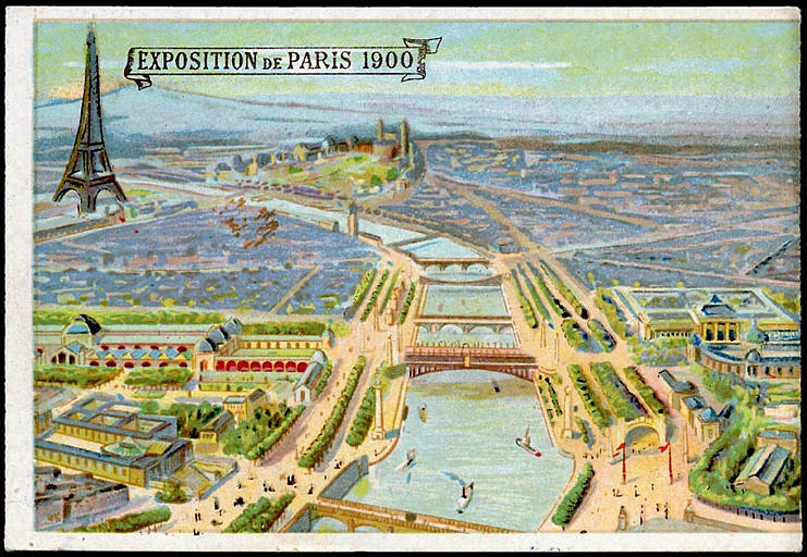 EXPOSITION Universelle DE PARIS 1900 (titre inscrit)