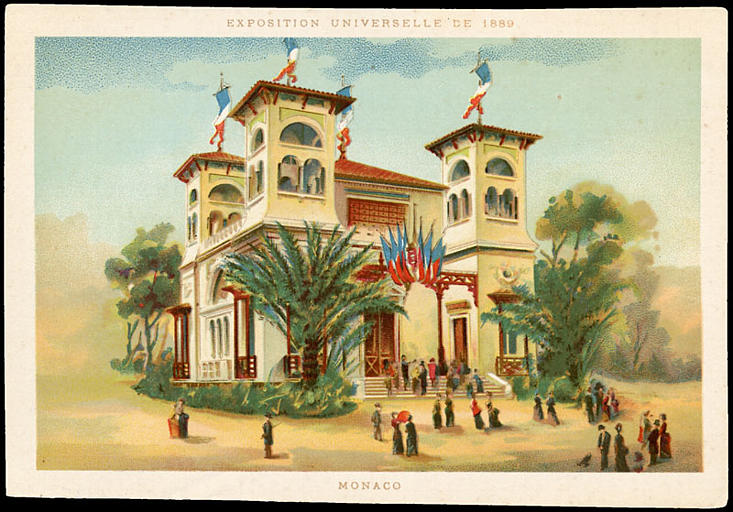[exposition universelle 1889] MONACO (titre inscrit)