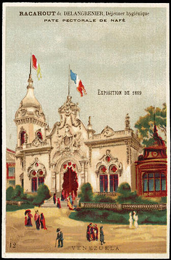 [exposition universelle 1889] VENEZUELA (titre inscrit)