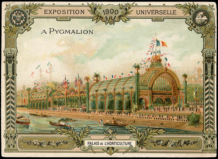 [exposition universelle 1900] PALAIS DE L'HORTICULTURE (titre inscrit)