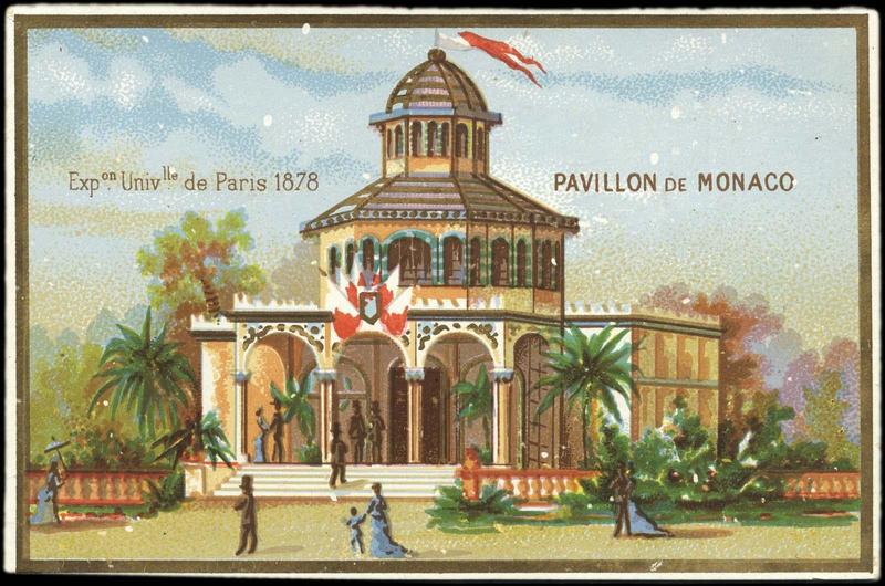 Exposition Universelle de Paris 1878 / PAVILLON DE MONACO (titre inscrit)