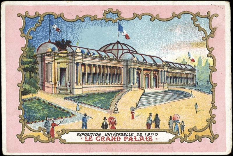 EXPOSITION UNIVERSELLE DE 1900 / LE GRAND PALAIS (titre inscrit)