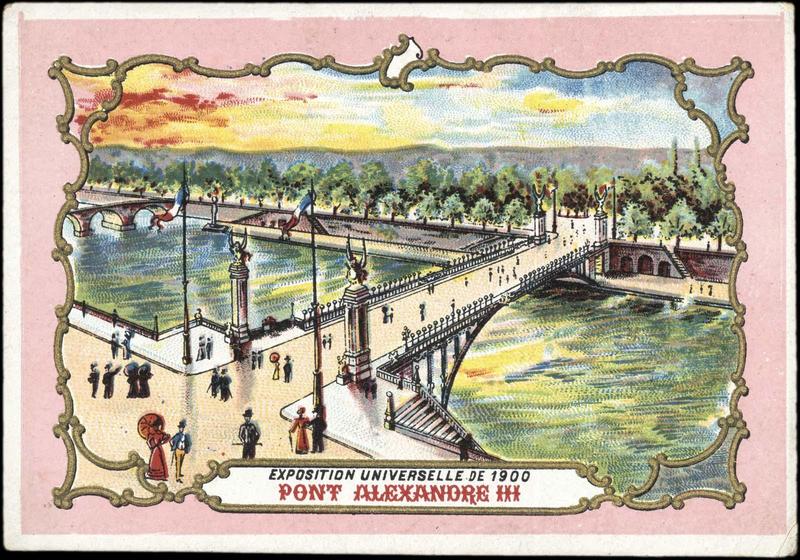 EXPOSITION UNIVERSELLE DE 1900 / PONT ALEXANDRE III (titre inscrit)