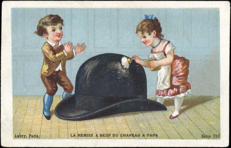 LA REMISE A NEUF DU CHAPEAU A PAPA (titre inscrit)