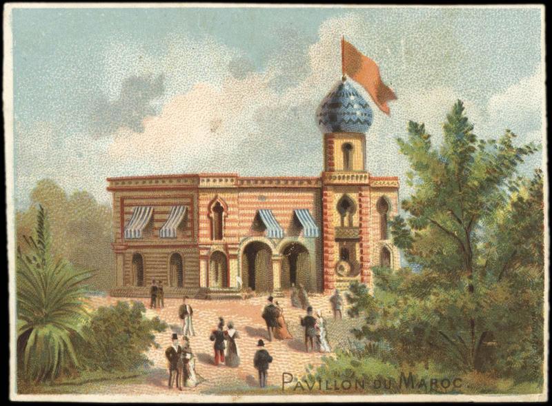 [EXPOSITION UNIVERSELLE 1878] PAVILLON DU MAROC. (titre inscrit)