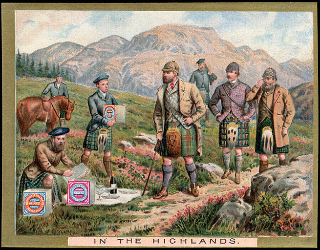 IN THE HIGHLANDS. (titre inscrit)