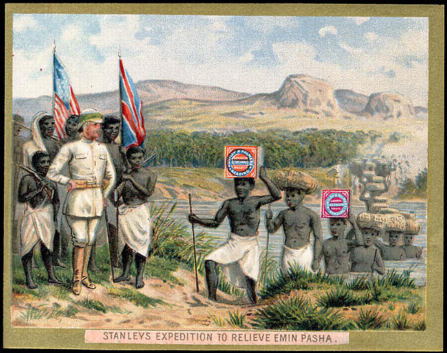 STANLEYS EXPEDITION TO RELIEVE EMIN PASHA. (titre inscrit)