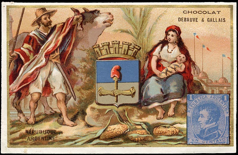 [EXPOSITION UNIVERSELLE 1889] REPUBLIQUE ARGENTINE (titre inscrit)