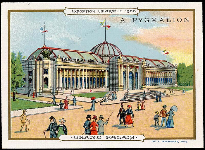 EXPOSITION UNIVERSELLE 1900 / GRAND PALAIS (titre inscrit)