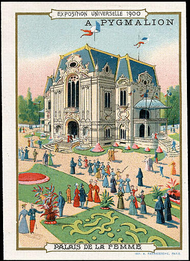 EXPOSITION UNIVERSELLE 1900 / PALAIS DE LA FEMME (titre inscrit)