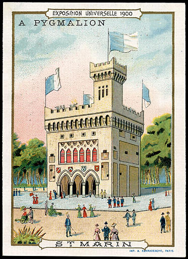 EXPOSITION UNIVERSELLE 1900 / ST. MARIN (titre inscrit)