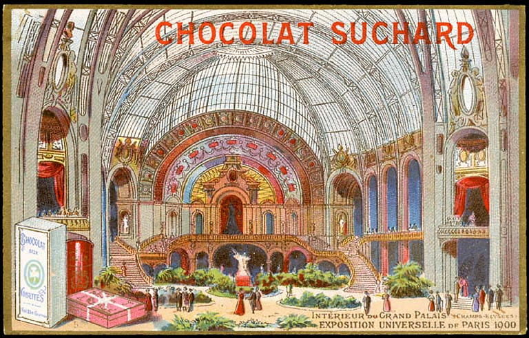 INTERIEUR DU GRAND PALAIS (CHAMPS ELYSEES) / EXPOSITION UNIVERSELLE / DE PARIS 1900. (titre inscrit)