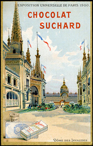 EXPOSITION UNIVERSELLE / DE PARIS 1900. / DOME DES INVALIDES (titre inscrit)