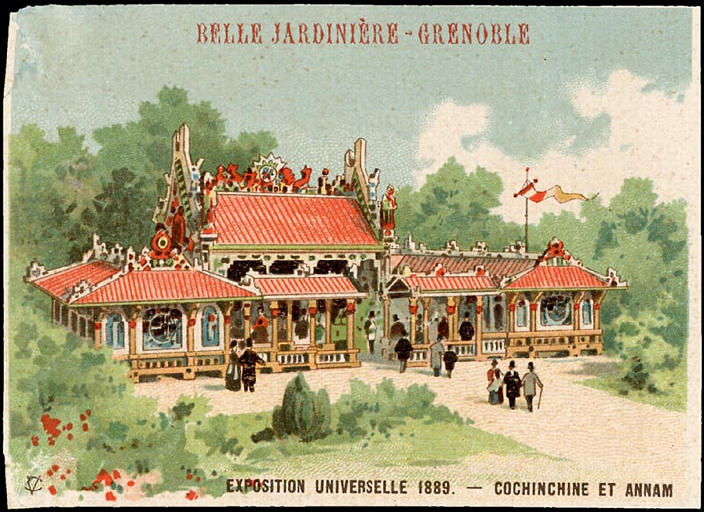 [EXPO UNIV 1889] EXPOSITION UNIVERSELLE 1889. - COCHINCHINE ET ANNAM (titre factice)