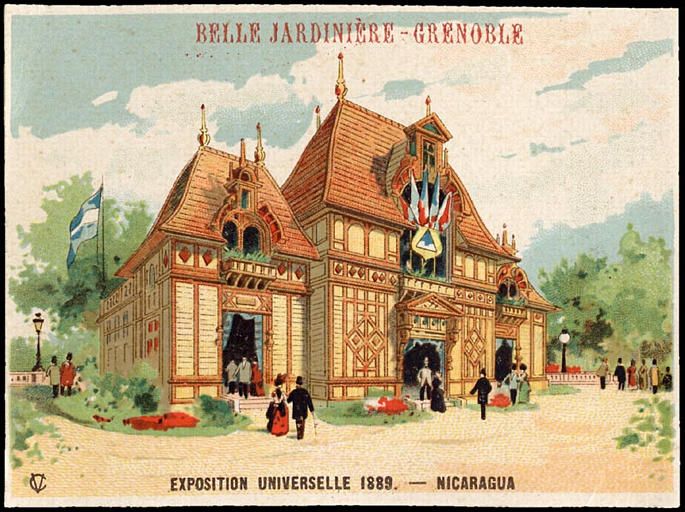 [EXPO UNIV 1889] EXPOSITION UNIVERSELLE 1889. - NICARAGUA (titre factice)