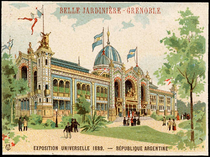 [EXPO UNIV 1889] EXPOSITION UNIVERSELLE 1889. - RéPUBLIQUE ARGENTINE (titre factice)