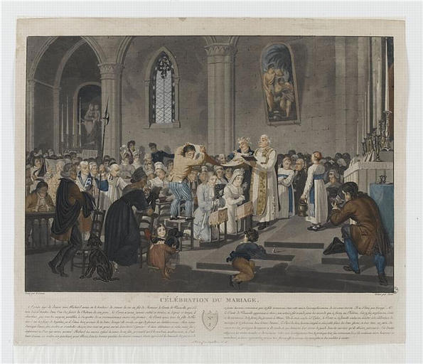 CELEBRATION DU MARIAGE (titre inscrit)