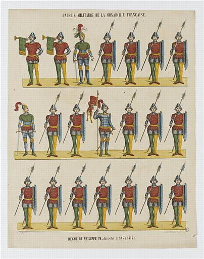 GALERIE MILITAIRE DE LA MONARCHIE FRANCAISE (titre inscrit)