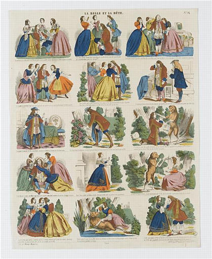 LA BELLE ET LA BETE (titre inscrit)