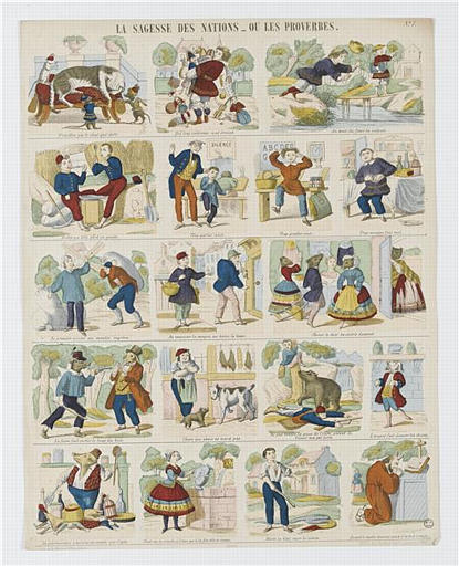 LA SAGESSE DES NATIONS-OU LES PROVERBES (titre inscrit)