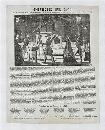 COMETE DE 1843 (titre inscrit)