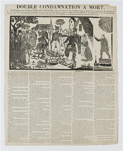 DOUBLE CONDAMNATION A MORT (titre inscrit)