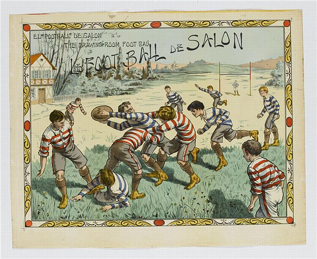 'FOOTBALL' DE SALON / THE DRAWING-ROOM FOOTBALL / LE FOOTBALL DE SALON (titre inscrit)