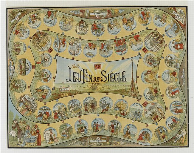 JEU FIN DE SIECLE (titre inscrit)