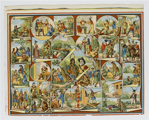 Le jeu du trappeur Bas-de-Cuir (titre factice)