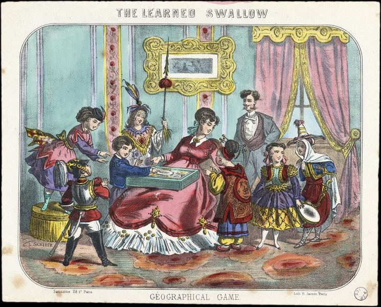 THE LEARNED SWALLOW / GEOGRAPHICAL GAME (titre inscrit)