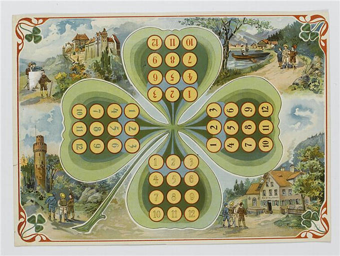 Jeu au trèfle à quatre feuilles (titre factice)