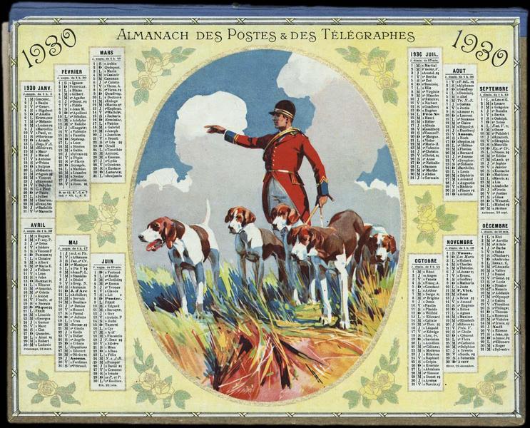 ALMANACH DES POSTES & DES TELEGRAPHES