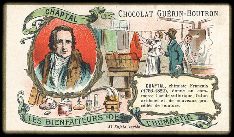 LES BIENFAITEURS DE L'HUMANITÉ ; CHAPTAL (titre inscrit)