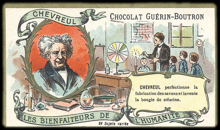 LES BIENFAITEURS DE L'HUMANITÉ ; CHEVREUL (titre inscrit)