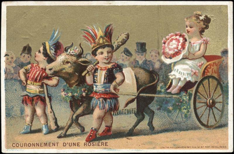 COURONNEMENT D'UNE ROSIERE (titre inscrit)