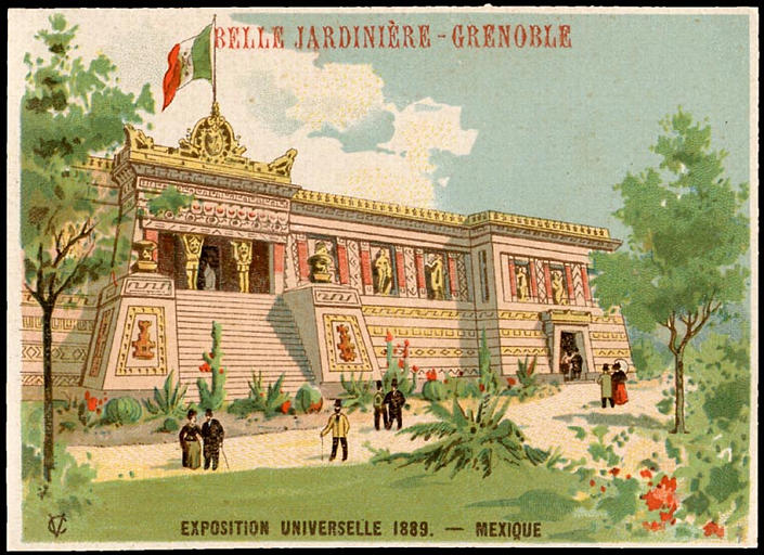 EXPOSITION UNIVERSELLE 1889. - MEXIQUE (titre factice)