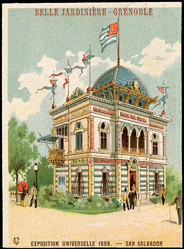 EXPOSITION UNIVERSELLE 1889. - SAN SALVADOR (titre factice)