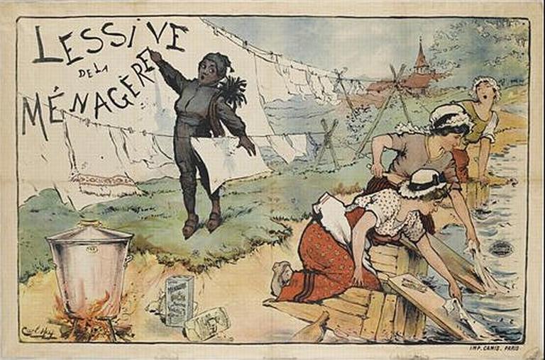 LESSIVE / DE LA / MÉNAGÈRE (titre inscrit)