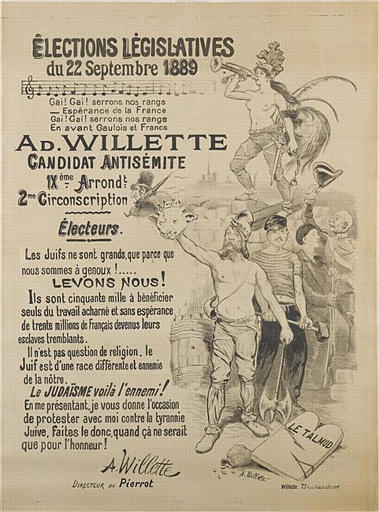 ÉLECTIONS LÉGISLATIVES / du 22 Septembre 1889 (titre inscrit)