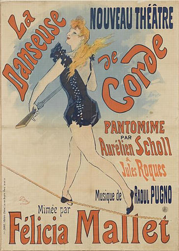 NOUVEAU THEÂTRE / La / Danseuse / de / Corde (titre inscrit)