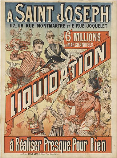 A SAINT JOSEPH / 6 MILLIONS / de MARCHANDISES / LIQUIDATION / à Réaliser Presque Pour Rien (titre inscrit)