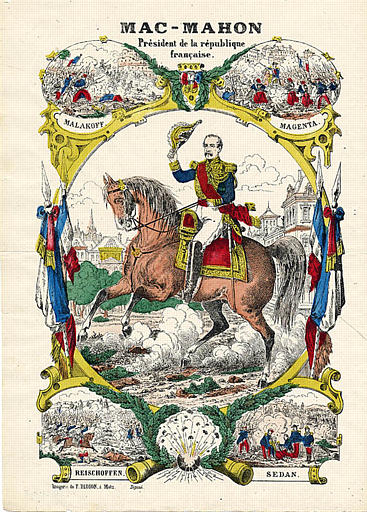 MAC-MAHON / Président de la république / française. (titre inscrit)
