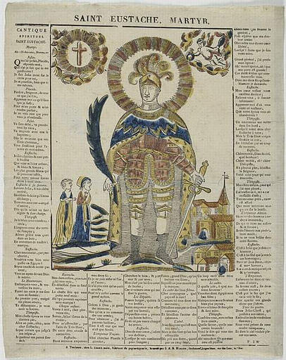SAINT EUSTACHE, MARTYR. (titre inscrit)