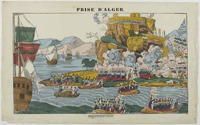 PRISE D'ALGER. (titre inscrit)