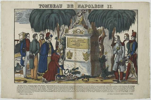 TOMBEAU DE NAPOLEON II. (titre inscrit)