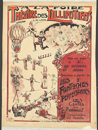 A LA FOIRE / THÉATRE DES LILLIPUTIENS (titre inscrit)